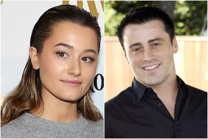 Marina Pearl LeBlanc and Matt LeBlanc