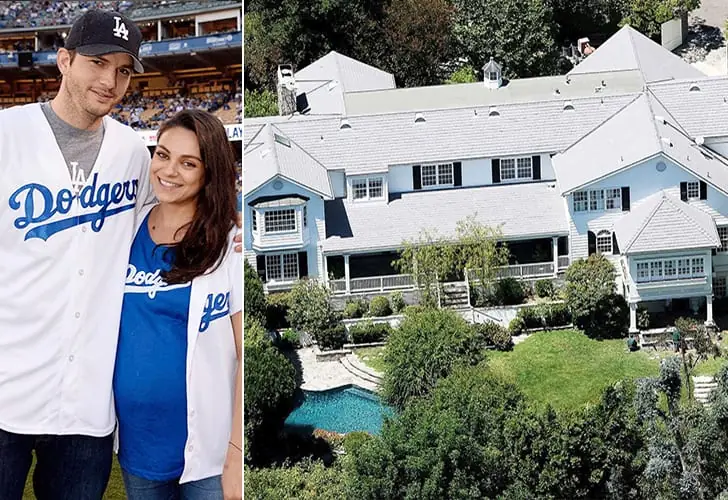 Ashton Kutcher y Mila Kunis – $10 millones, Beverly Hills