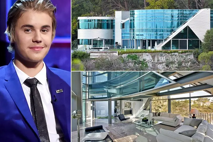 Justin Bieber – $US 20 milhões, Hollywood Hills