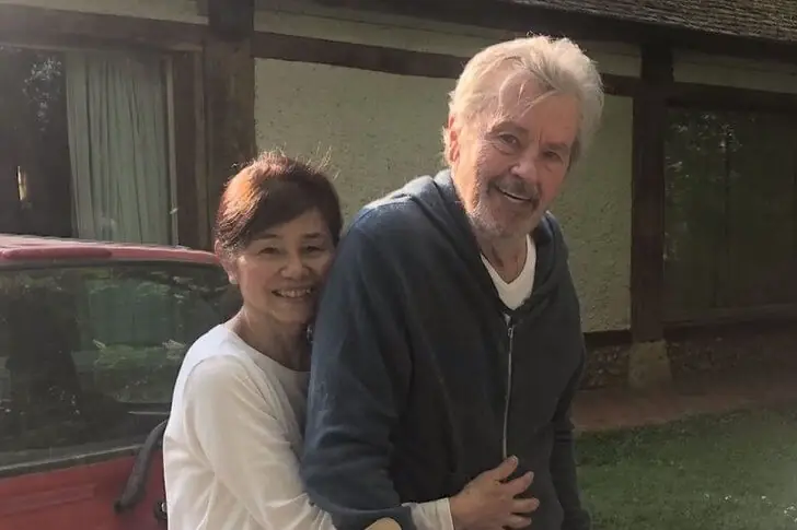 Alain Delon et Hiromi
