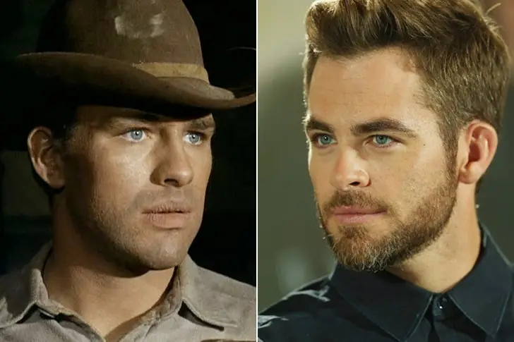 Chris Pine and Robert Pine