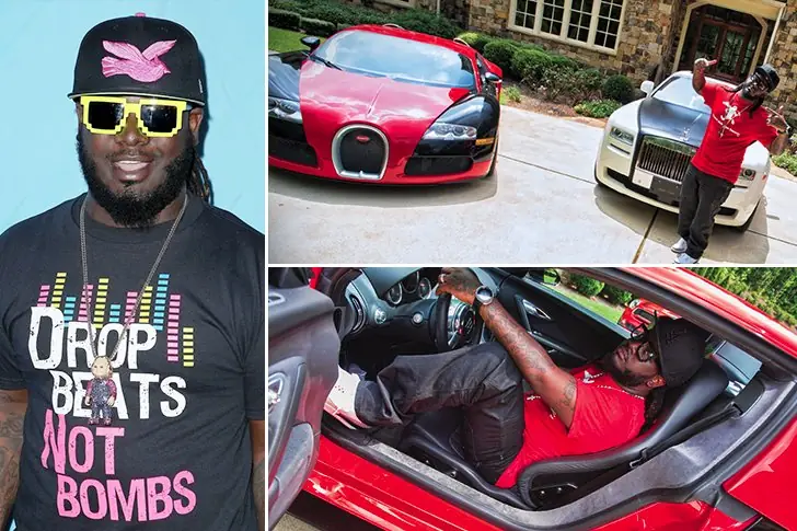 T-Pain – Bugatti Veyron, Estimated $2.5 Million