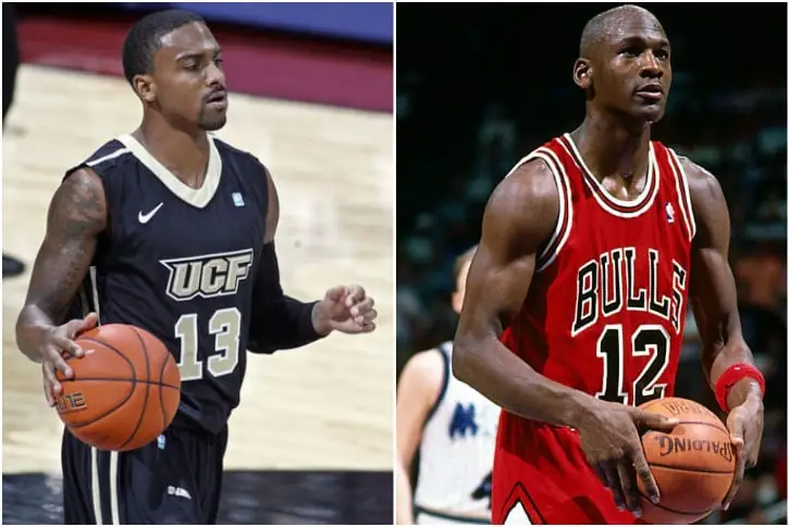 Jeffrey Jordan and Michael Jordan