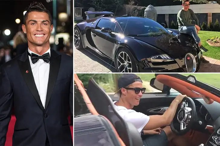 Cristiano Ronaldo – Bugatti Veyron, avaliado em R$ 9,6 milhões
