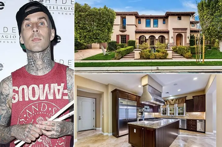 Travis Barker – California, estimado en 2,8 millones de dólares