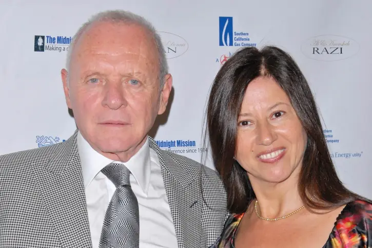 Anthony Hopkins and Stella Arroyave – 16 years