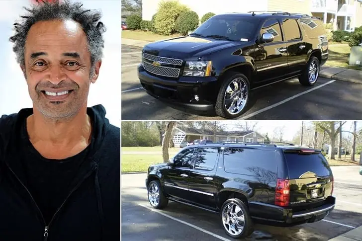 Yannick Noah – une 4×4 Chévy Suburban