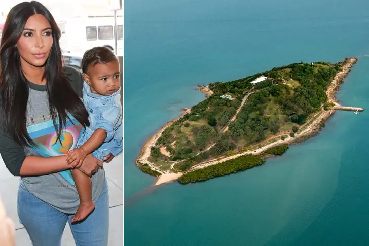 North West & Kim Kardashian – Turtle Island, $5 Million