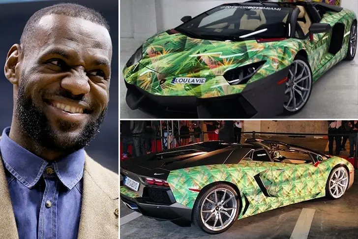 LeBron James – Lamborghini Aventador Roadster, unos $400 mil