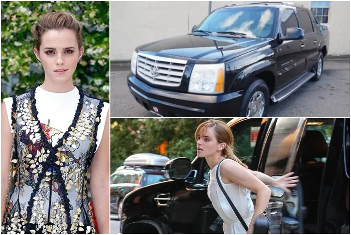 Emma Watson – Cadillac Escalade, Est. $95,000