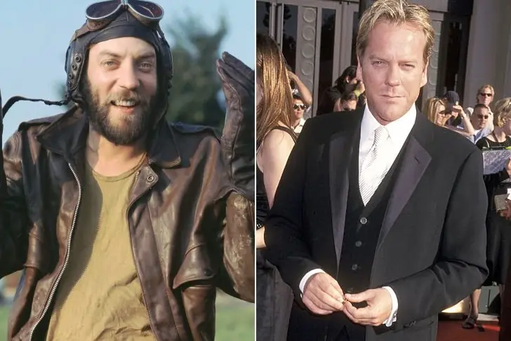 Kiefer Sutherland and Donald Sutherland