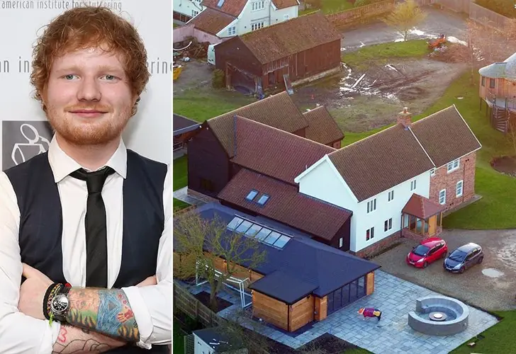 Ed Sheeran – $10 Million, Suffolk