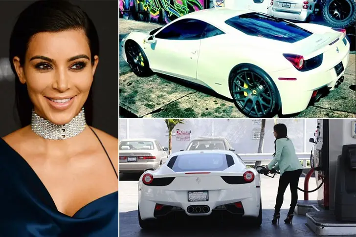 Kim Kardashian – Ferrari 458 Italia, avaliado em US$ 325 mil