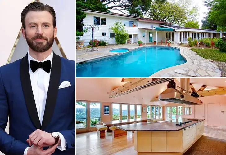 Chris Evans – 3,5 millones de dólares, Hollywood Hills