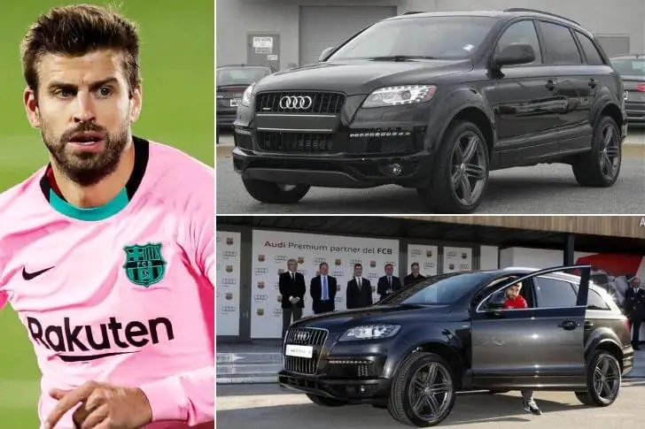 Gerard Piqué – Audi Q7 TDI ÉLITE, 70.000 EUROS