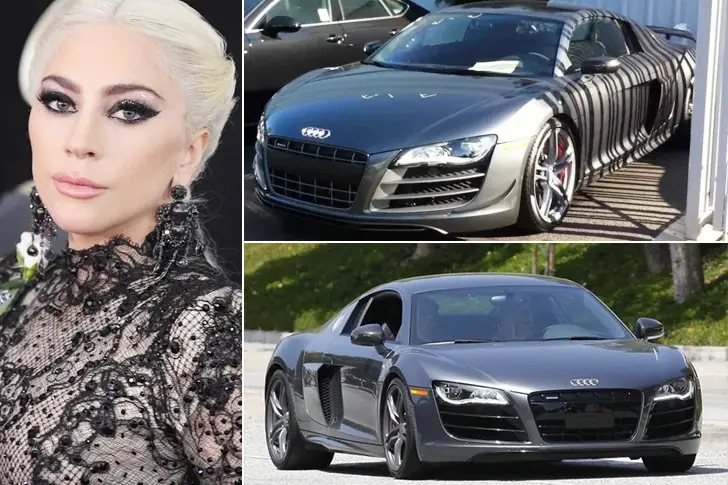 Lady Gaga – Audi R8, avaliado em US$ 165 mil