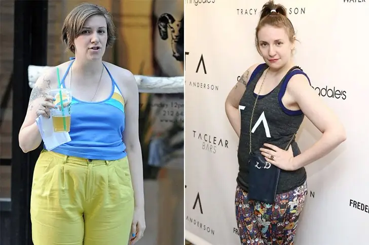Lena Dunham – Strict Healthy Diet & Strength Training, Aerobics & Pilates