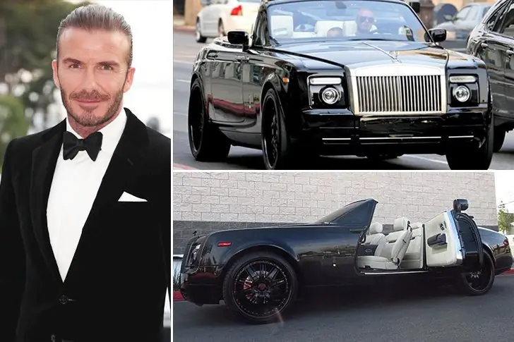 David Beckham – Rolls Royce Phantom Drophead Coupé