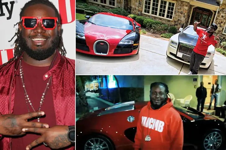 T-Pain – Bugatti Veyron, avaliado em US$ 2,5 milhões