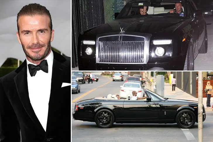 David Beckham – Rolls-Royce Phantom Drophead Coupe, Estimated $400K