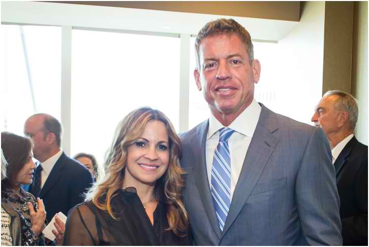 Troy Aikman and Wife