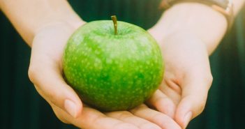What’s the Difference between a Nutritionist and Dietician? person holding green apple