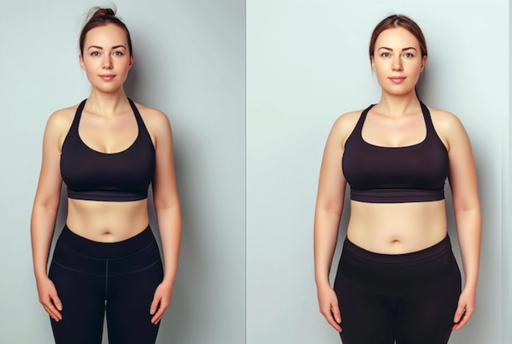 Temporary slim look vs rebound weight